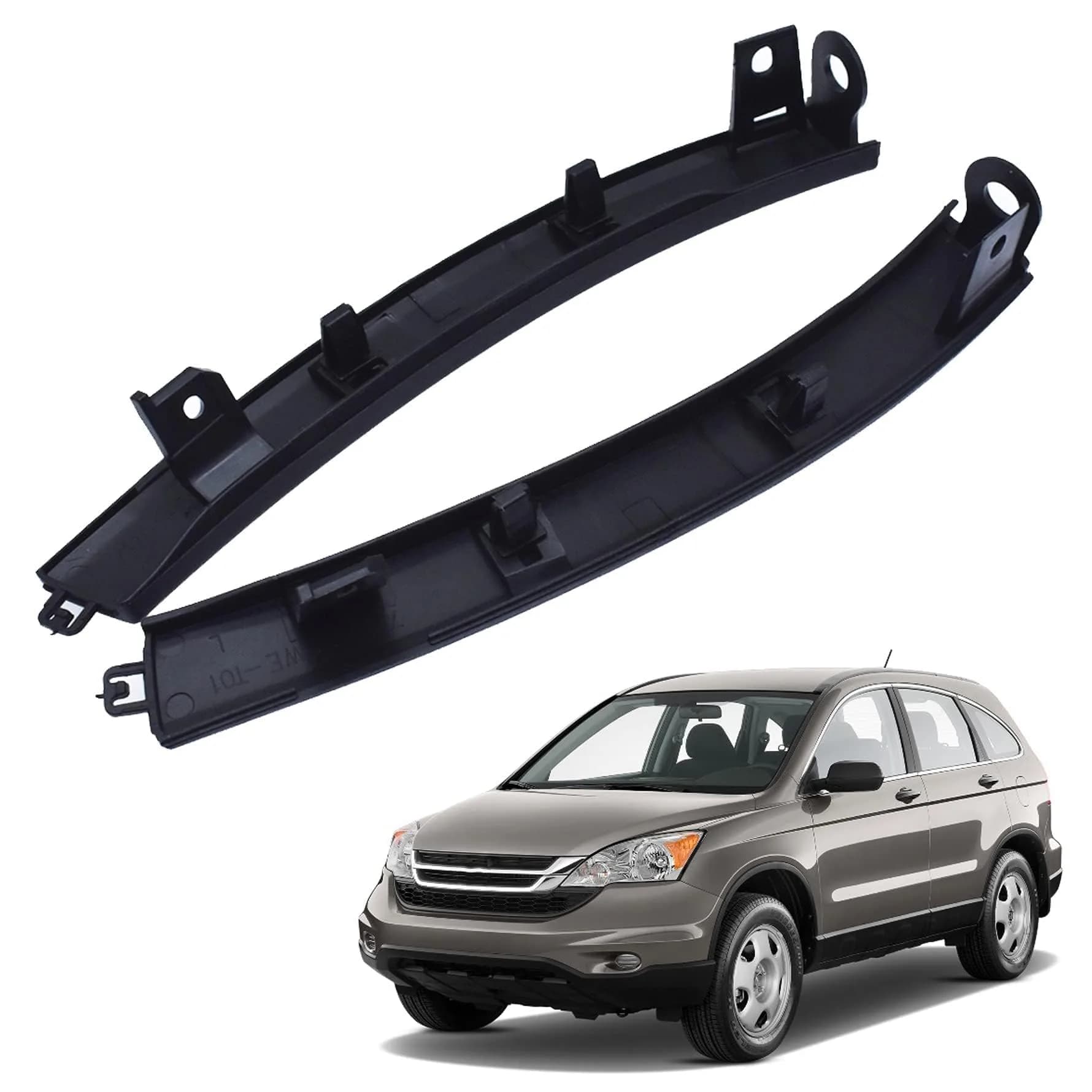 munirater Front & Rear Bumper Filler Set for 2007-2011 CR-V | Primed, Durable Plastic - main product image