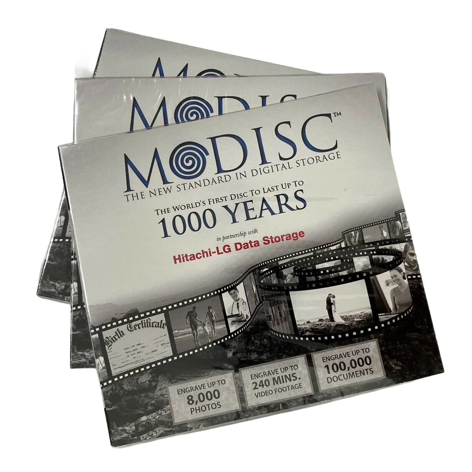 Data Storage 1000 Years Archival M-Disc DVD+R 4.7GB | Permanent Data Preservation - main product image
