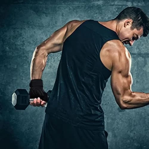 ihuan Breathable Weight Lifting Gloves Large Black | Fingerless Workout Gym Gloves with Wrist Support thumbnail 4
