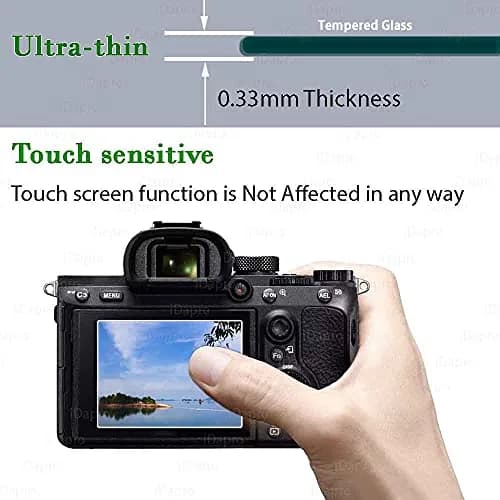 iDaPro Screen Protector for Fujifilm X-T30 9H Tempered Glass | Scratch & Drop Resistant thumbnail 5