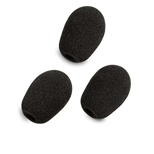 LEFXMOPHY Blackshark Pop Filter Replacement for Razer BlackShark V2 / V2 Pro / V2 X Headset Microphone Windscreen Mic Foam Cover, 3-Pack thumbnail 1