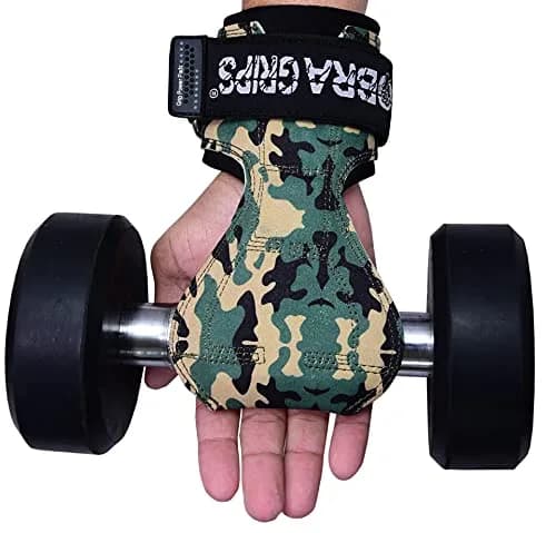 Cobra Grips FIT DitGreen Weight Lifting Gloves with Wrist Wraps - 4.25-7.0" Wrist Size thumbnail 3