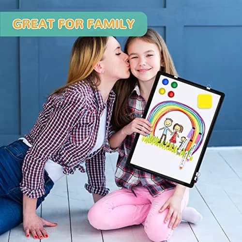 ABERLLS Monthly Calendar Whiteboard 40.64cm x 30.48cm (16in x 12in) | Double-Sided Magnetic Easel for Office, Home, and School thumbnail 4