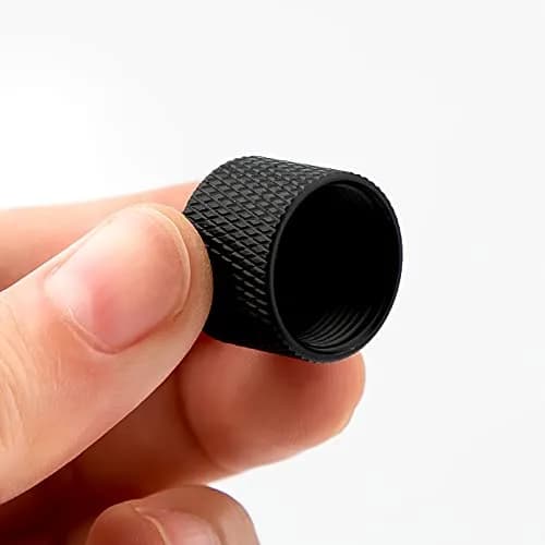 SAVITA 2pcs Mic Foot Adapter Screw Thread Adapter 5/8 to 1/4 | Solid Aluminum, Universal Fit (105c) thumbnail 5