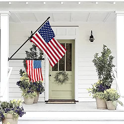 ZMTECH Black Stainless Steel Flag Pole 1.8 m (6 FT) | Tangle-Free Outdoor House Flagpole Kit thumbnail 7