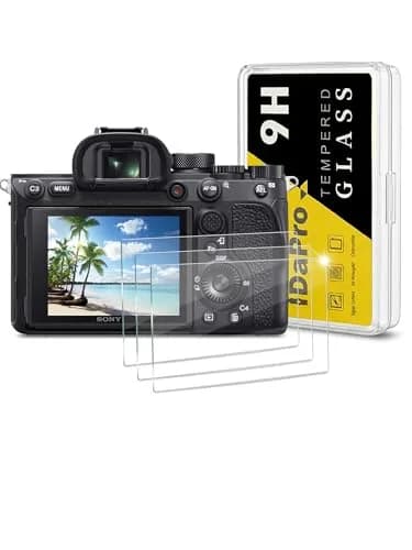 iDaPro Screen Protector for Sony A7R IV/III/II/A7 III/II/A7S III/II | 9H Hardness, HD Clarity, Easy Install thumbnail 1