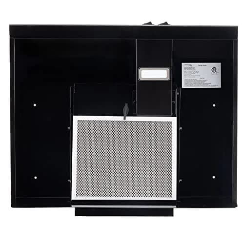 RecPro RV Range Hood Stainless Steel 53.34cm (21in) W x 48.26cm (19in) D x 8.26cm (3.25in) H | 12V DC Hard-Wired Installation with Charcoal Filter & LED Light thumbnail 8