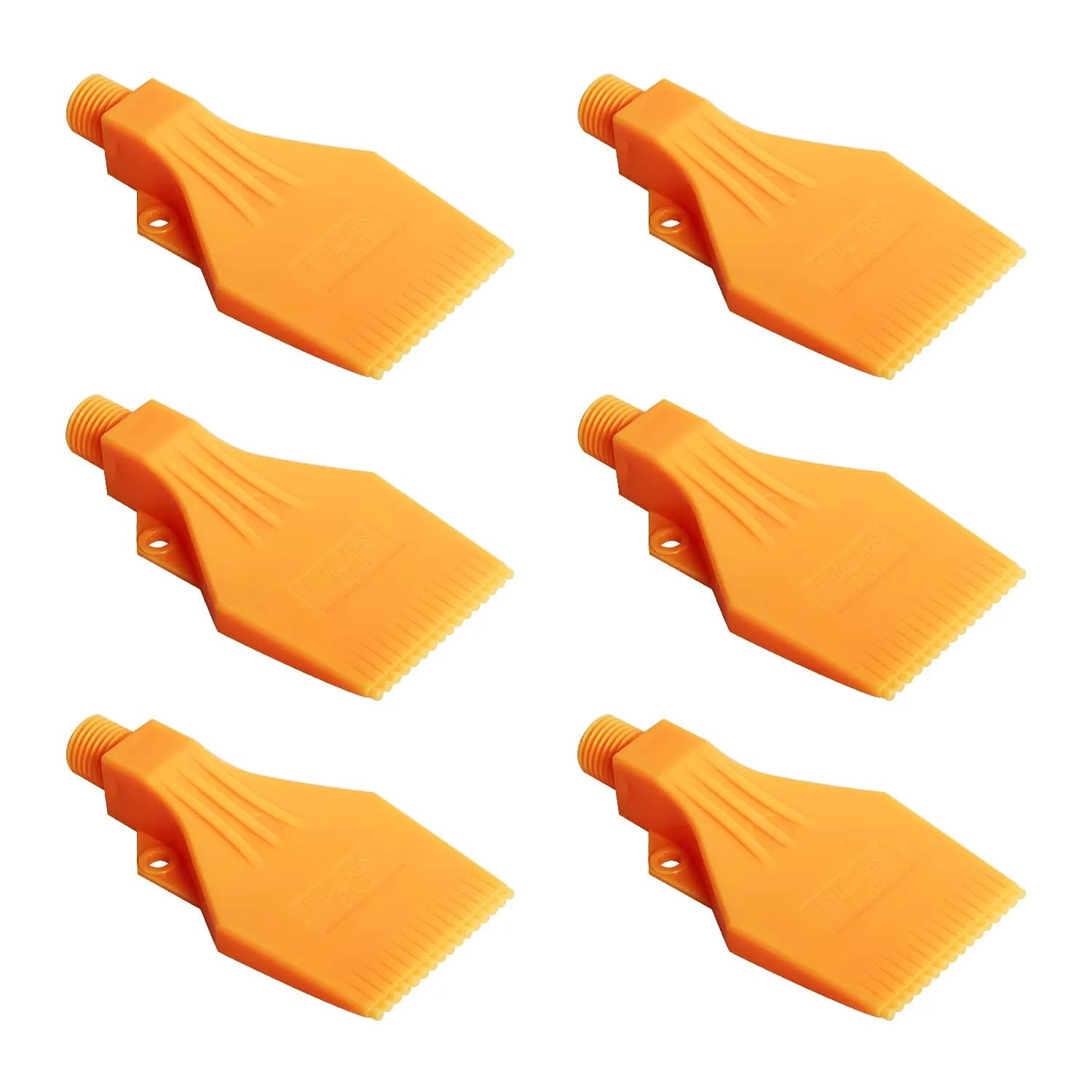 Aopin G1/4 Male Thread Flat Air Nozzle Set, 6 Pcs | 89mm x 46.4mm, ABS Plastic