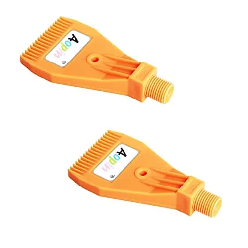 Aopin G1/4 Male ABS Wind Nozzle - Flat Air Jet for Dust Removal & Drying, 2 Pcs | Durable, Acid-Resistant, Easy to Screw thumbnail 1