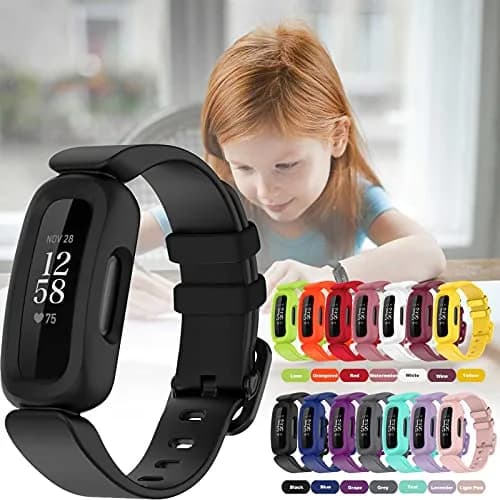 TopPerfekt Watch Band Compatible with Fitbit Ace 3 | Waterproof Silicone Strap for Kids thumbnail 7