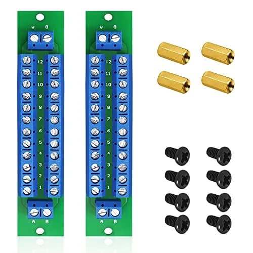 WayinTop PCB Power Distribution Board Kit 2 x 13 Outputs 24V 10A | Dual-Pass Power Supply Module for DC AC thumbnail 1
