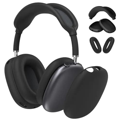 FINTIE 3 in 1 Silicone Case Cover for AirPods Max 2 & 1 (2026/2020/2024) | Lightweight, Durable, Snug Fit thumbnail 1