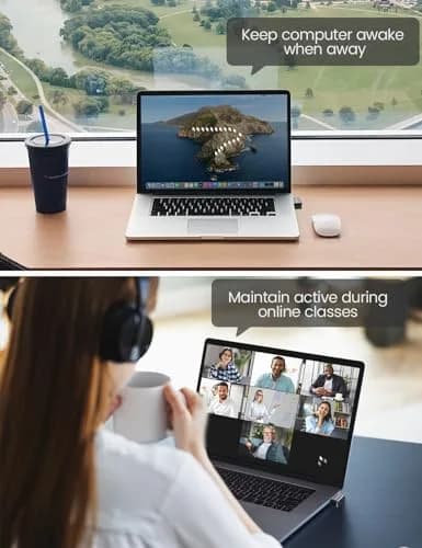 Vaydeer T3s Mouse Jiggler USB Mouse Mover | Undetectable, Aluminum Alloy, 3 Random Tracks thumbnail 8