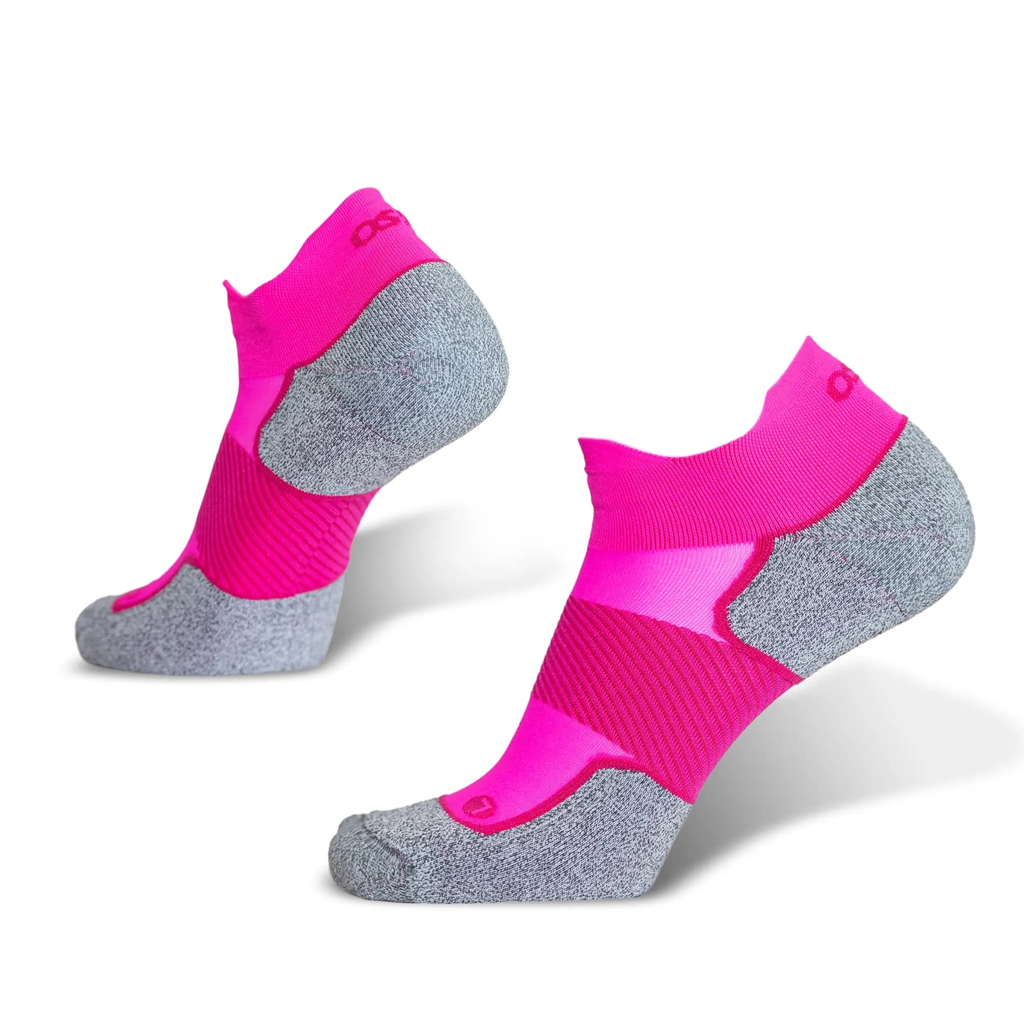 OS1st AC4 No Show Socks Pink Fusion | Blister Protection & Breathable Comfort