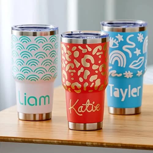 Cricut Smart Permanent Vinyl Matte Metallic Champagne 33 cm x 3.7 m (13 in x 12 ft) | Matless Cutting for Long Cuts up to 12ft thumbnail 6