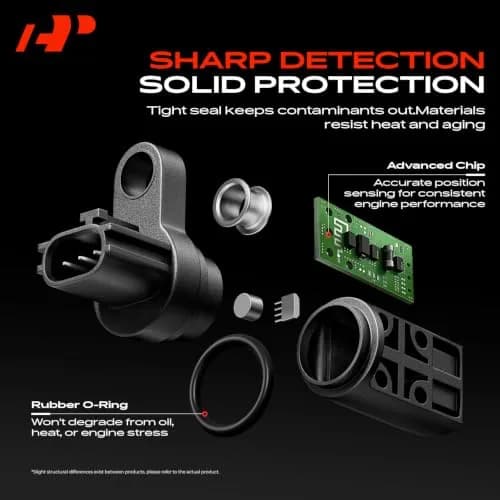 A-Premium Engine Camshaft Position Sensor | OEM-Standard Replacement, 3 Pins, Black thumbnail 5