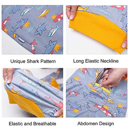 Yeapeeto Dog Recovery Suit After Surgery Medium Large | Post-Op Pet Clothing for Large Breeds thumbnail 5