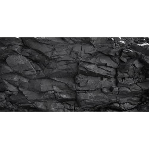 AWERT Black Rock Aquarium Background 150x60cm (60x24in) | Realistic HD Image for Fish Tanks thumbnail 1