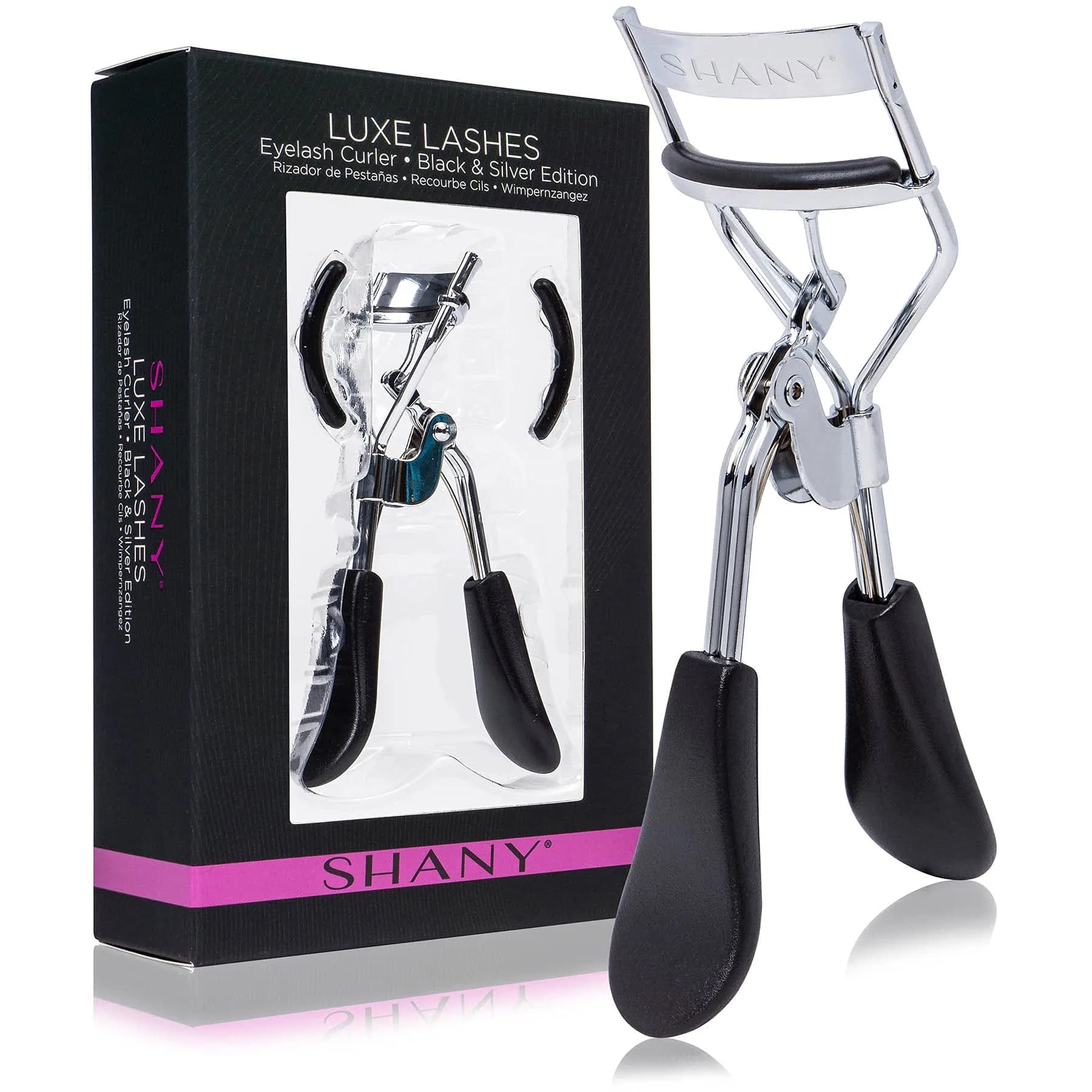 SHANY Luxe Lashes Eyelash Curler 13.97 cm (5.5 Inch) | Professional Makeup Tool for Crease-Free Curls