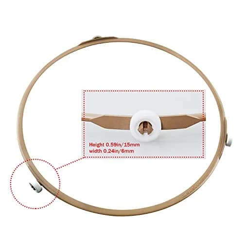 ZZHXSM Turntable Ring Microwave Glass Turntable Plate Support Wheel Ring, 22cm | Durable, High-Temperature Plastic Support thumbnail 3