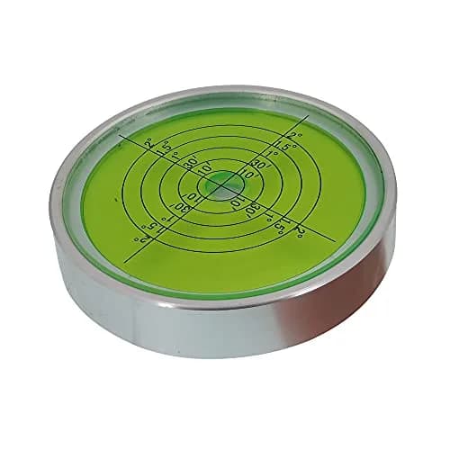 XMLEI Round Spirit Level 74mm (2.91 inches) | High Precision Horizontal Bubble Instrument thumbnail 1