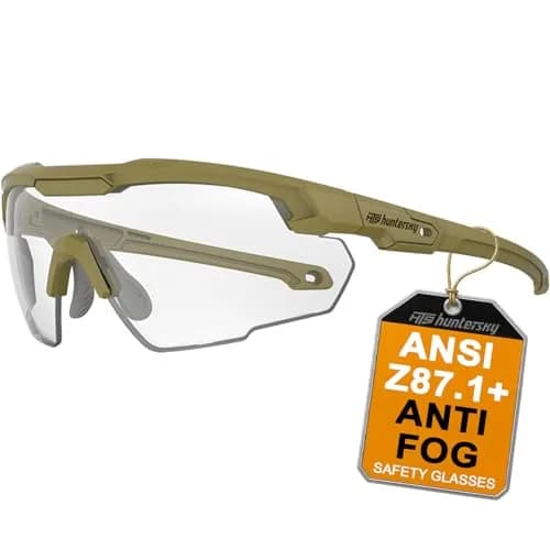 HTS HUNTERSKY HTS ballistic Safety Glasses S57 | Impact-Resistant, UV400, Tactical Eye Protection thumbnail 1