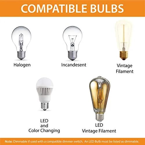 VAXCEL Beloit Mini Pendant for Kitchen Island, Farmhouse Style, Matte Black Finish, Clear Glass | Dimmable Ceiling Light thumbnail 9