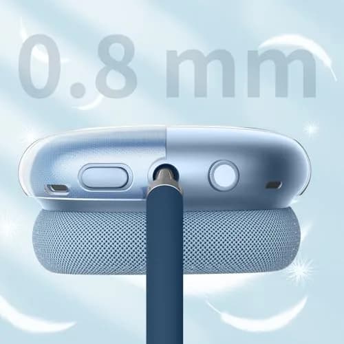 FINTIE Clear Case for AirPods Max 2 (2026) & AirPods Max 1 (2024/2020) | Transparent TPU Cover, Anti-Scratch, Precise Fit thumbnail 4