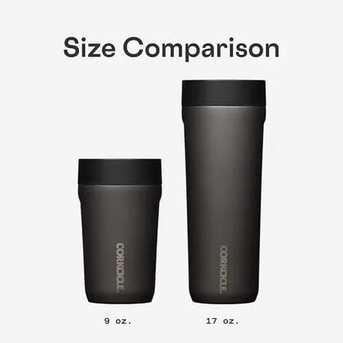 Corkcicle Commuter Cup 590ml (17 oz) Travel Mug with 360° Sip Lid, Gloss White | Keeps Drinks Cold 18 Hrs, Hot 5 Hrs thumbnail 7