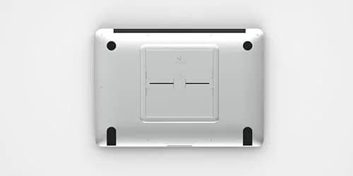 MAJEXTAND Invisible Laptop Stand, Stick-On 6-Level Riser for Mobile Work | Ultra-thin, Portable, Supports Up to 18" Laptops thumbnail 4