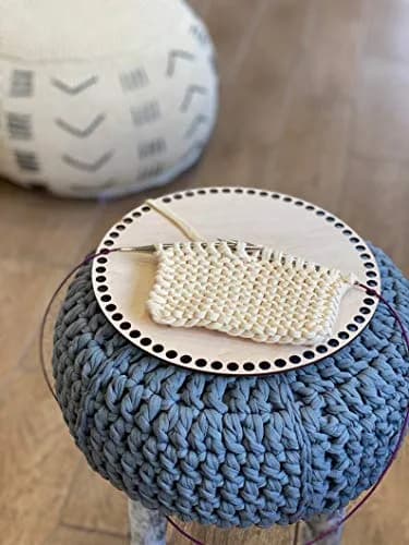 Bobilon Cotton Yarn for Crocheting 5-7mm | Soft Jersey Ribbon, Vanilla thumbnail 8