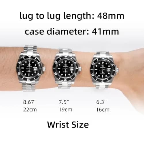 ADDIESDIVE Men's Quartz Diver Watch 41mm Green Dial | Water Resistant 200M Stainless Steel thumbnail 5