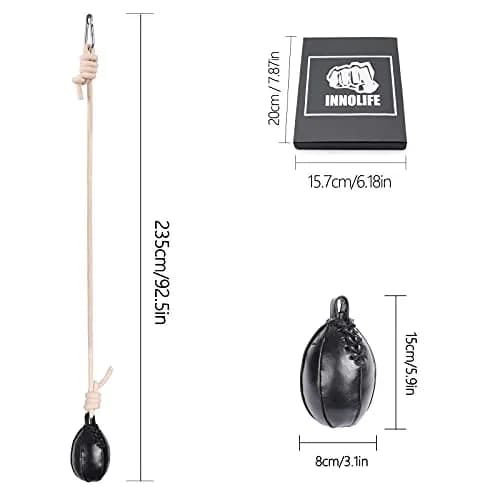 INNOLIFE Boxing Slip Bag Small | Reflex & MMA Training Speed Ball thumbnail 2