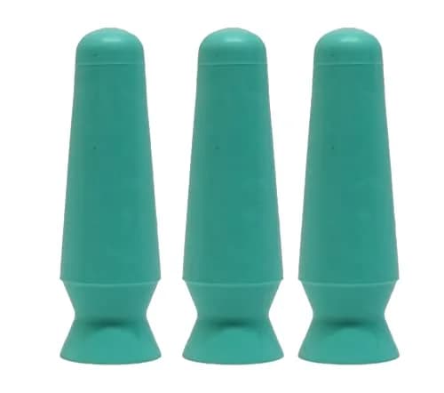 DMV Scleral Cup Contact Lens Applicator Tool 3 Pack (Green) | Made in USA thumbnail 1