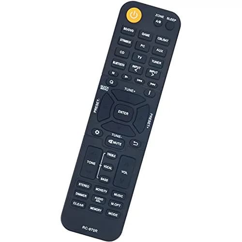 WINFLIKE RC-970R Replacement Remote Control for Onkyo AV Receiver TX-SR393 HT-R398 thumbnail 5