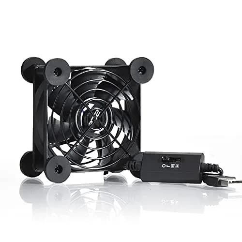 SCCCF USB 80mm Fan 5V | Quiet Computer Cabinet Cooler with 7 Blades thumbnail 1