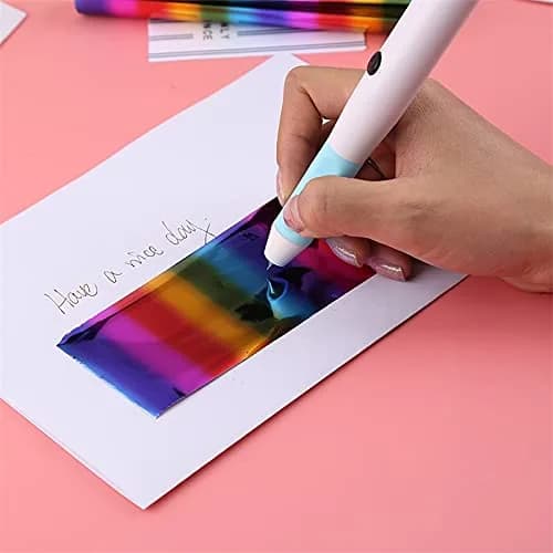 CYFUN DESIGN Heat Foil Pen Set with 3 Tips & Foil Roll | USB Powered DC5V Crafting Tool for Card Making thumbnail 4