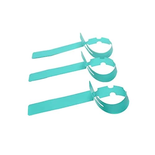MIHEY Green Plastic Plant Tags with Marker Pen, 2cm x 20cm (0.79" x 7.87") | 200 Pcs Wrap Around Hanging Tree Labels thumbnail 4