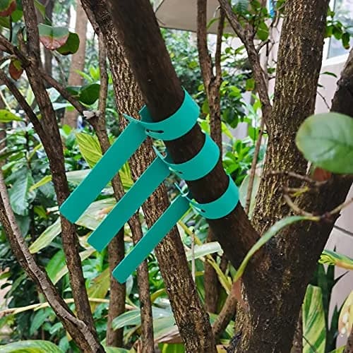MIHEY Green Plastic Plant Tags with Marker Pen, 2cm x 20cm (0.79" x 7.87") | 200 Pcs Wrap Around Hanging Tree Labels thumbnail 7