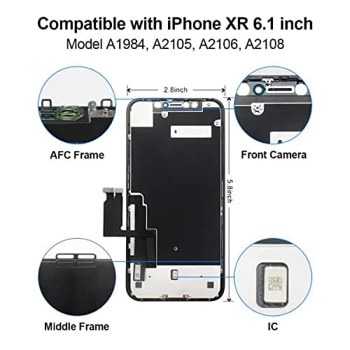 EFAITHFIX iPhone XR Screen Replacement 6.1 inch LCD | High-Quality Incell Display thumbnail 3