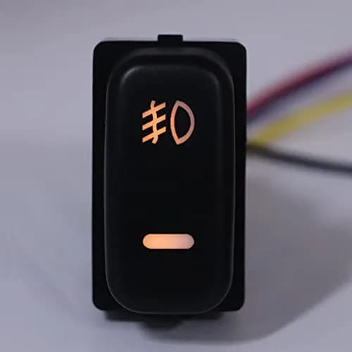 Aramox Fog Light Switch Push Button ON-Off 12V | Universal Replacement for Pajero Lancer Outlander Triton ASX thumbnail 4
