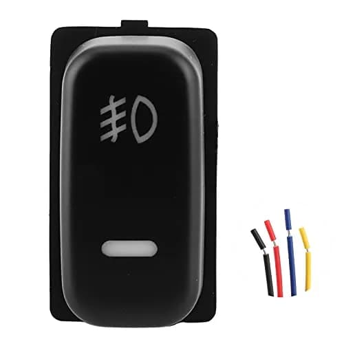 Aramox Fog Light Switch Push Button ON-Off 12V | Universal Replacement for Pajero Lancer Outlander Triton ASX thumbnail 7