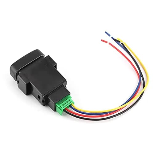 Aramox Fog Light Switch Push Button ON-Off 12V | Universal Replacement for Pajero Lancer Outlander Triton ASX thumbnail 8