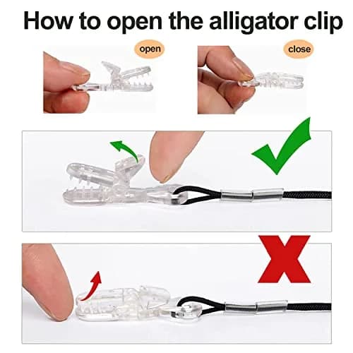 Anico BTE Hearing Aid Clip with Silicone Loops & Carry Case | Secure Anti-Lost Lanyard for Adults & Kids thumbnail 4