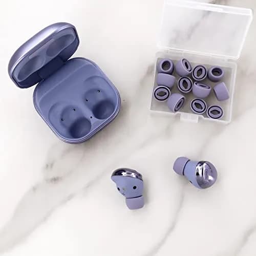 IiEXCEL Replacement Eartips for Samsung Galaxy Buds Pro, 6 Pairs S/M/L Silicone with Wingtips | Fits in Case thumbnail 6