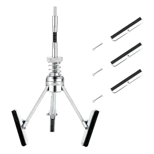 ATPEAM 5cm-17.8cm Engine Cylinder Hone Tool with 3 Replaceable 220 Grit Stones | Deglazer for Drills thumbnail 1