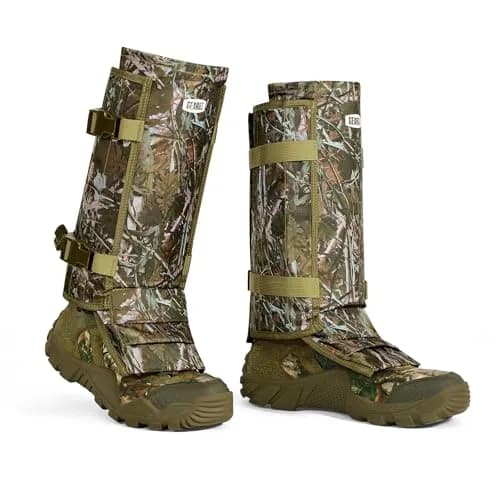 GearOZ Snake Gaiters Chaps, Durable Lower Legs Anti-Snake Bite Guards Camo | 16.9 × 9.8 × 3.1 inches (43 × 25 × 8 cm) thumbnail 9