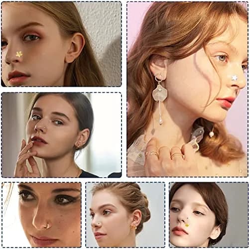 RASDDER Nose Piercing Kit 4-Pack Disposable Self Piercing Gun with Built-in Studs | 0.8mm (10g) Pin thumbnail 5