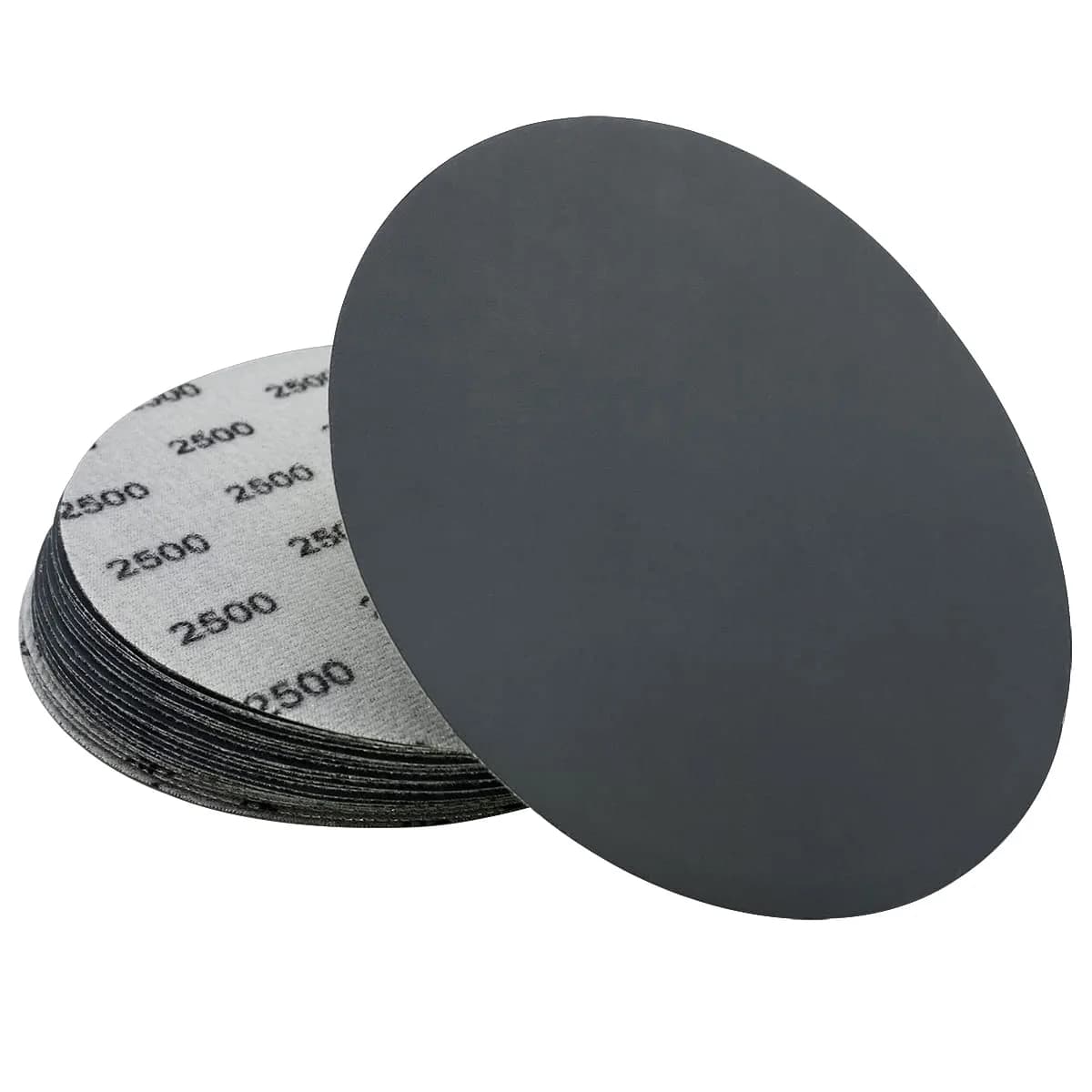 AutKerige 6 Inch Wet Dry Sandpaper Set | Assorted Grit 1000-5000 for Auto, Wood, Metal — Grit 2500