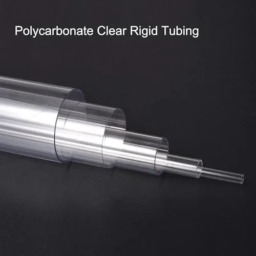 uxcell Rigid Clear Polycarbonate Tubing 20mm ID x 21mm OD x 305mm (1Ft) | High Impact Resistance thumbnail 4